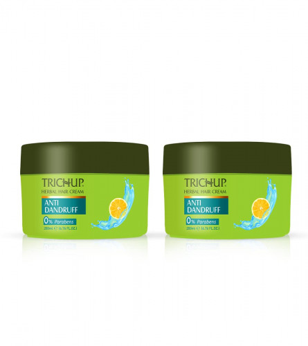 Trichup Anti-Dandruff Herbal Hair Cream 200 ml (Pack of 2)