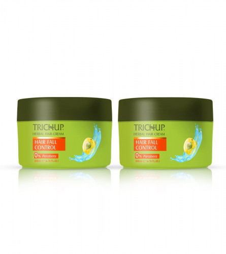 Trichup Hair Fall Control Herbal Hair Cream 200 ml (Pack of 2)