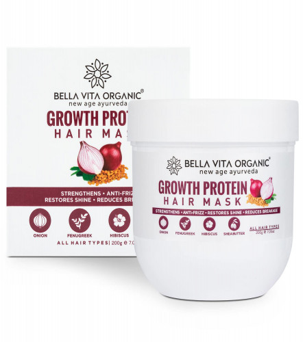 Bella Vita Organic Volume Protein Hair Spa Mask, 200 gm | free shipping