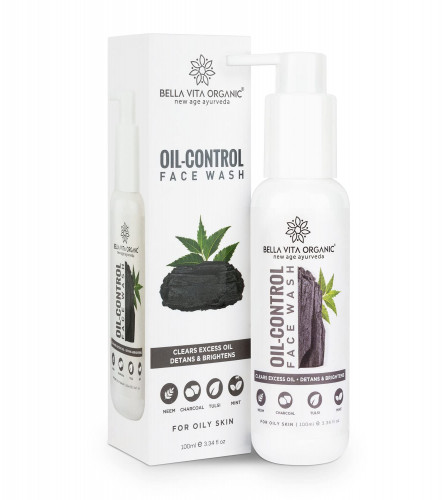 Bella Vita Organic Oil Control De-Tan Removal Face Wash, 100 gm | pack 2