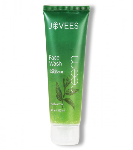 JOVEES Herbal Neem Face Wash 120 ml (Pack of 3)