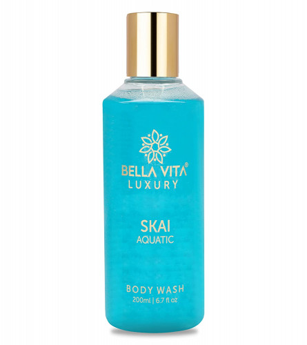 Bella Vita Organic SKAI Aquatic Body Wash Shower Gel, 200 ml | free shipping