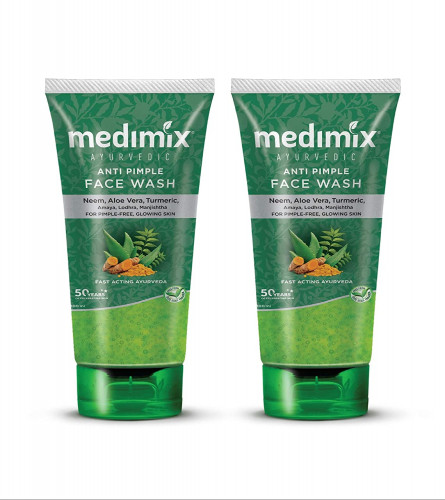 Medimix Ayurvedic Anti Pimple Face Wash, 100 ml (Pack of 2) free shipping
