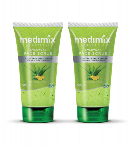 Medimix Ayurvedic Everyday Face Scrub, 100 ml (Pack of 2) free shipping