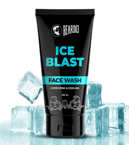 BEARDO Ice Blast Cooling Face wash 100 ml (Pack of 2)