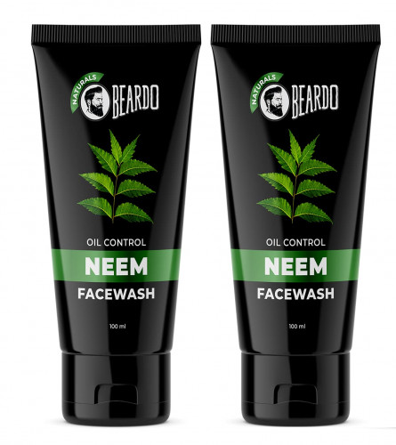 Beardo Purifying Neem Face Wash 100 ml (Pack of 2)