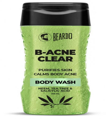 Beardo Body Acne Body Wash for Men 200 ml (Pack of 2)