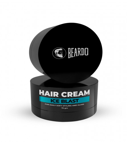 Beardo Ice Blast Hair Cream for Men 75 gm (Pack of 2)