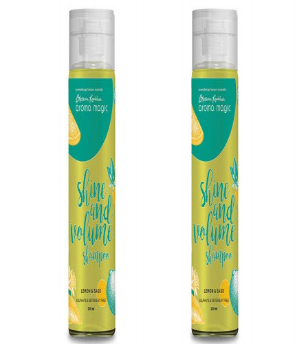 Aroma Magic Shine and Volume Shampoo Lemon & Sage, 200 ml (Pack of 2) free shipping