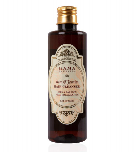 Kama Ayurveda Rose & Jasmine Hair Cleanser with Hibiscus, 200 ml | free shipping