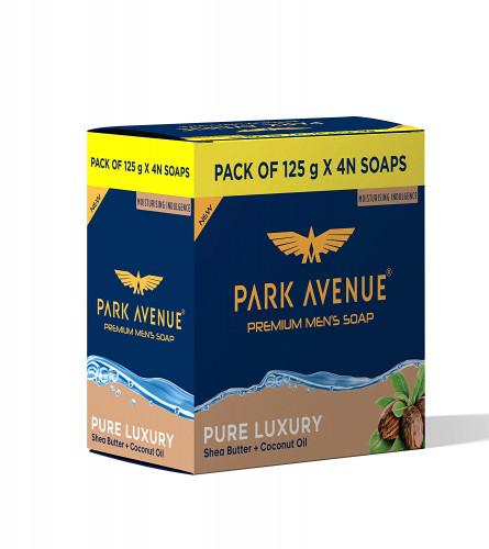Park Avenue Pure Luxury Soap 125 gm (Pack of 4)