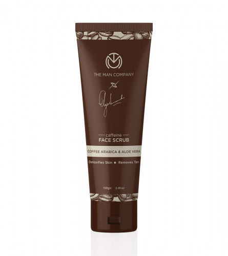 The Man Company Coffee Face Scrub with Coffee Arabica, Aloe Vera 100 gm (Pack of 2)