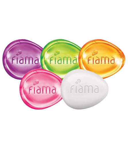 Fiama unique Gel Bars Celebration Pack Soap 125 gm (Pack of 5)