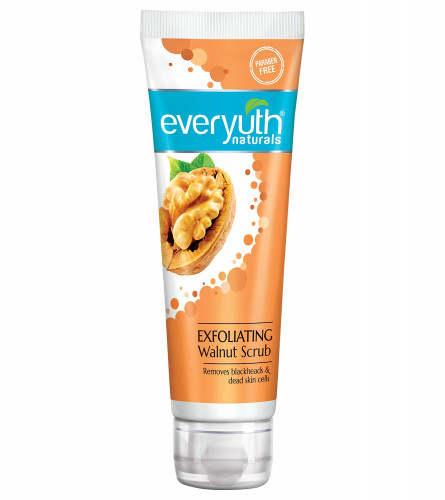Everyuth Naturals Exfoliating Walnut Scrub, 100 gm | pack 2 | free shipping