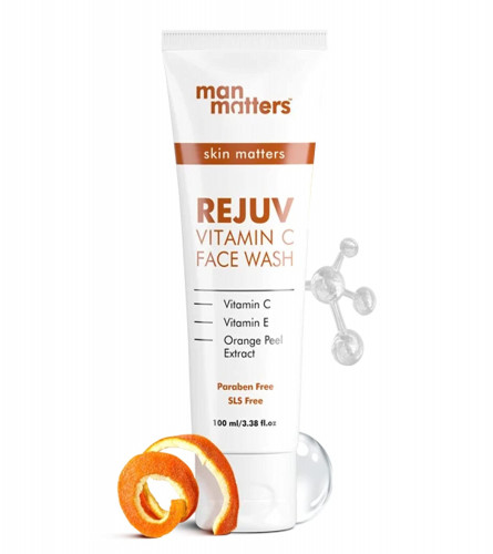 Man Matters REJUV Vitamin C Face Wash 100 ml (Pack of 2)