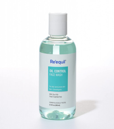 RE' EQUIL Oil Control Anti Acne Face Wash for Oily, Sensitive and Acne Prone Skin