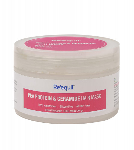 RE' EQUIL Pea Protein & Ceramide Hair Mask 200 gm | free shipping