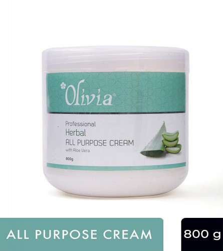 Olivia Professional Herbal All Purpose Massage Cream With Aloe Vera 800 Gm