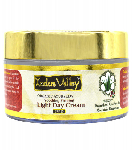 Indus Valley Lightening & Brightening Light Day Cream For Moisturize 50 Ml (Pack Of 2)