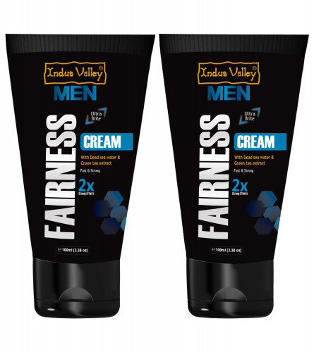 INDUS VALLEY MEN Fairness Cream 100 Ml (Pack Of 2) - Free shipping Canada