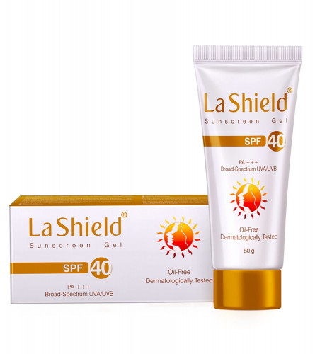 La Shield SPF 40 PA+++ Sunscreen Gel 50 gm