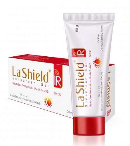 La Shield SPF 30+ & Pa+++ Sunscreen Gel 60 gm
