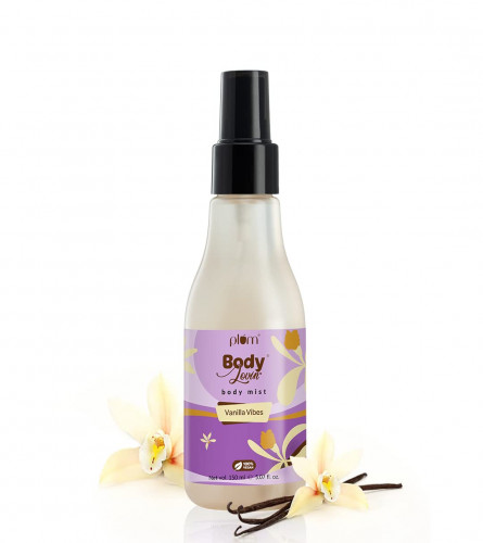 2 x Plum BodyLovin' Vanilla Vibes Body Mist | Vanilla perfume for women | 150 ml | free shipping