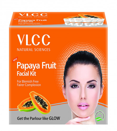 VLCC Papaya Fruit Facial Kit 60 gm (Pack of 2)