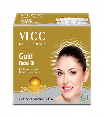 VLCC Natural Sciences Gold Facial Kit 60 gm (Pack of 2)