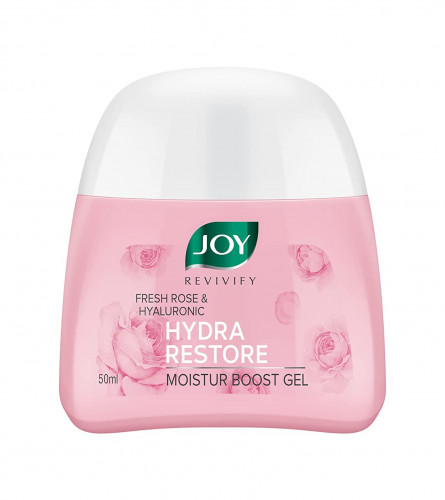 2 x Joy Revivify Fresh Rose & Hyaluronic Hydra Restore Moistur Boost Gel - 50 ml | free shipping