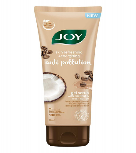 Joy Skin Refreshing & Energizing Anti-Pollution Gel Scrub, 200 ml | free shipping