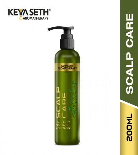 Keya Seth Aromatherapy Scalp Care Dandruff Removal Treatment Shampoo 200 ml (Free Shipping World)