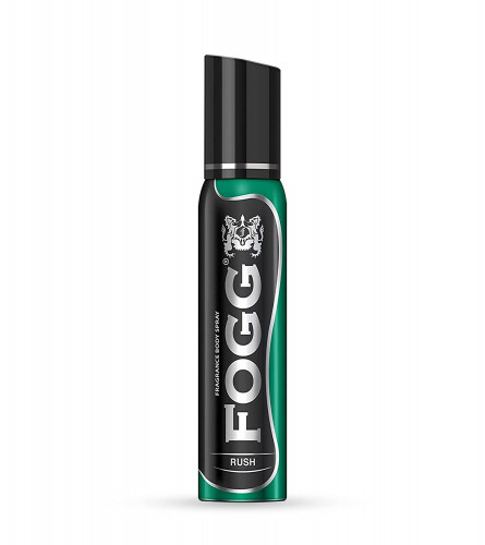Fogg Rush, No Gas Perfume Body Spray For Men, Long Lasting Deodorant, 150 ml (pack of 2)