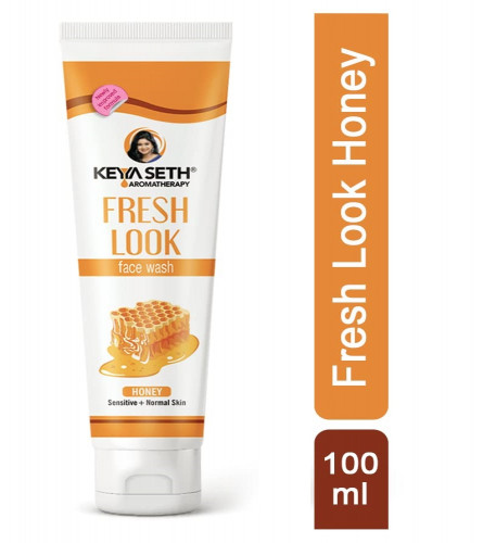Keya Seth Aromatherapy fresh Look Honey Gel Face Wash 100 ml (Pack of 2) Free Shipping World