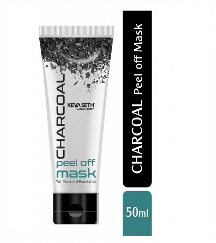 Keya Seth Aromatherapy Charcoal Peel Off Mask 50 ml (Pack of 2)
