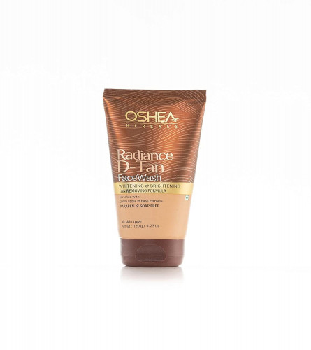 Oshea Radiance D-Tan Face Wash 120 gm (Pack of 2)