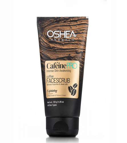 Oshea Herbals Cafeine PRO Coffee Face scrub 120 gm (Pack of 2) Free Shipping World