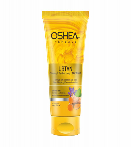 Oshea Herbals Ubtan Glowing & Tan removing Face Scrub 100 gm (Pack of 2) Free Shipping World