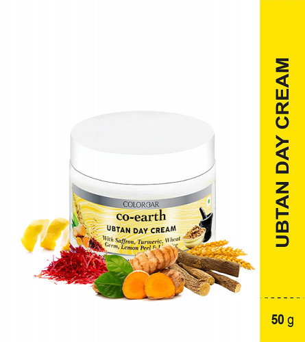 Colorbar Co-Earth Ubtan Day Cream 50 Gm (Pack Of 2)