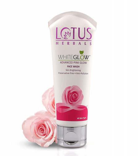 Lotus Herbals Whiteglow Advanced Pink Glow Face Wash 100 gm (Pack of 2)