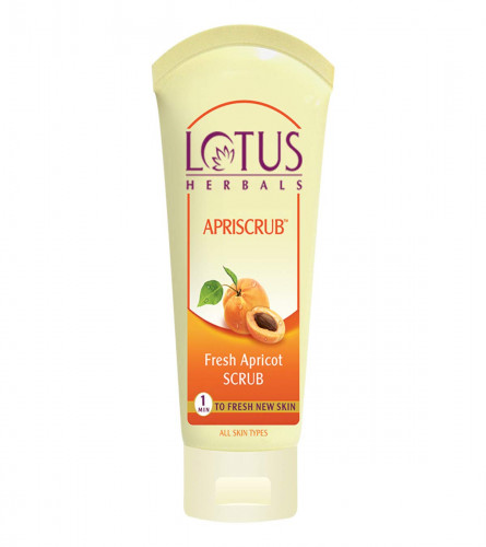 Lotus Herbals Apriscrub Fresh Apricot Scrub 100g (Pack of 2)Free Shipping World