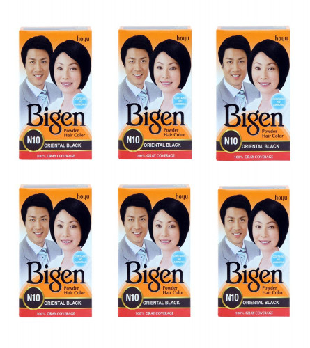 Bigen Powder Hair Color N10 Oriental Black 6 gm