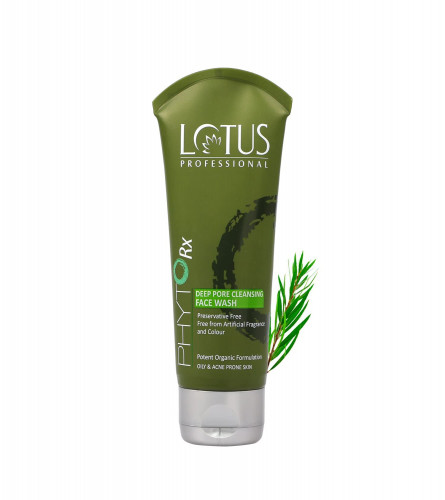 Lotus Professional Phyto Rx Deep Pore Cleansing Face Wash 80g (Free Shipping World)