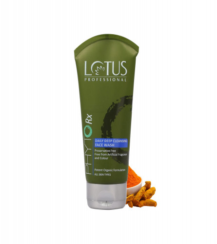 Lotus Professional Phytorx Daily Deep Cleansing Face Wash 80g (Pack of 2)Free Shipping World