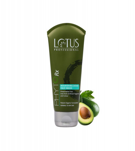Lotus Professional PhytoRx Nourishing Cream Face Wash Cleanser Avocado 80g (Pack of 2)Free Shipping World