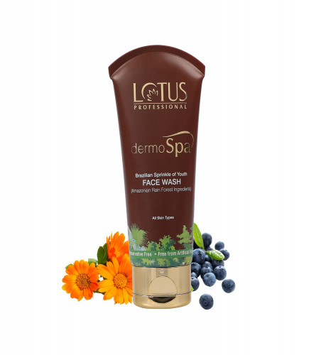 Lotus Professional dermoSpa Brazilian sprinkle of youth face wash 80g (Free Shipping World)