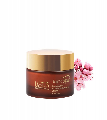 Lotus Professional Dermo Spa Japanese Sakura Skin Whitening and Illuminating Day Creme with SPF20 50g (Free Shipping World)