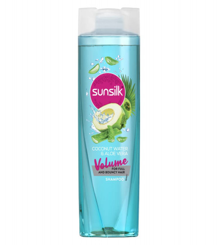 Sunsilk Coconut Water & Aloe Vera Volume Hair Shampoo 370 ml (Fs)
