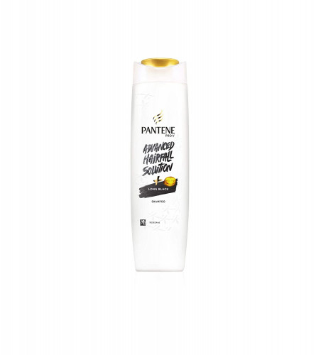 Pantene Advanced Hair Fall Solution Long Black Shampoo 180 ml(Pack of 2) Fs