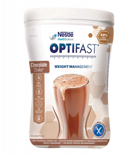 Nestle Optifast Scientifically Designed Weight Loss Diet powder 400 gm Jar (Chocolate Flavor) Fs